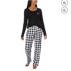 Calvin Klein Long Sleeve Pajama Loungewear Set